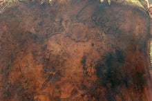 Загрузить изображение в средство просмотра галереи, Important Panneau , Fable de la Fontaine: Le Corbeau et le Renard, Cuir Repoussé et Dinanderie, Art Nouveau, Circa 1890