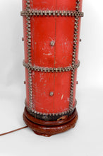 将图片加载到图库查看器,Importante Lampe Sculpturale, Ancien Rouleau Encreur Art Déco Industriel, Circa 1920-1930