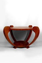 将图片加载到图库查看器,Guéridon / Table Basse en Teck Massif, Art Deco Colonial, Dans le Goût de Michel Dufet , Circa 1930