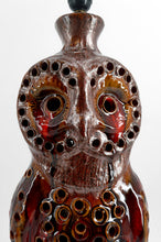 Загрузить изображение в средство просмотра галереи, Importante lampe « Chouette » en céramique – Walter Gerhards Allemagne de l’Ouest, circa 1960–1970