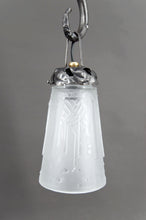 将图片加载到图库查看器,Lampe en Fer Forgé "Vigne et Raisin", Muller Frères Lunéville, Art Déco, Circa 1930