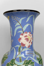 Загрузить изображение в средство просмотра галереи, Important Vase Balustre en Grès Émaillé, Bien Hoa, Indochine / Vietnam, Début XXe