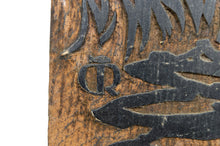 Загрузить изображение в средство просмотра галереи, Plaque / Matrice de Xylogravure, "Le Chemineau", France, 1978