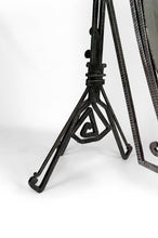 将图片加载到图库查看器,Important miroir psyché Art Déco en fer Forgé, France, Circa 1920