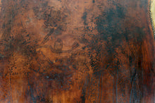 Загрузить изображение в средство просмотра галереи, Important Panneau , Fable de la Fontaine: Le Corbeau et le Renard, Cuir Repoussé et Dinanderie, Art Nouveau, Circa 1890