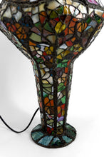 Загрузить изображение в средство просмотра галереи, Belle lampe champignon en vitrail, style Tiffany, Art nouveau – XXᵉ siècle