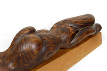 Загрузить изображение в средство просмотра галереи, Importante Sculpture de Corps de Femme, Cèdre et Chêne, Brutalisme, France, Circa 1970