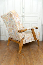 Lade das Bild in den Galerie-Viewer, Paire d'Importants Fauteuils Réglables, Design Français, Circa 1950