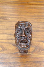 Загрузить изображение в средство просмотра галереи, Original Vestiaire Mural, Patères Sculptées sur un Thème Fantastique: Sorcières, Diable et Démons, Art Nouveau Gothique, Début XXe