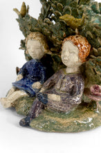 Загрузить изображение в средство просмотра галереи, Lampe sculpture en céramique, l'enfance onirique – Waltraud Schilder, Allemagne, vers 1970