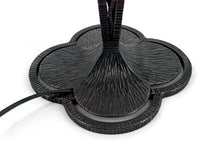 将图片加载到图库查看器,Lampe Champignon en Fer Forgé et Abat-jour en Pâte de Verre Soufflée , Art Déco , France, circa 1920