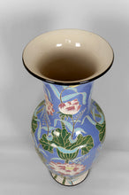 Загрузить изображение в средство просмотра галереи, Important Vase Balustre en Grès Émaillé, Bien Hoa, Indochine / Vietnam, Début XXe