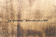 Загрузить изображение в средство просмотра галереи, Plaque / Matrice de Xylogravure, "Le Chemineau", France, 1978