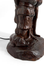 Загрузить изображение в средство просмотра галереи, Lampe sculpturale « Don Quichotte et Sancho Panza », Forêt-Noire, Allemagne, vers 1950