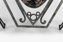 将图片加载到图库查看器,Important miroir psyché Art Déco en fer Forgé, France, Circa 1920