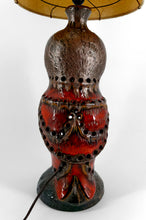 将图片加载到图库查看器,Importante lampe de parquet / lampadaire en Céramique, Chouette, par Walter Gerhards, Allemagne de l'Ouest, Circa 1960-1970