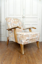 Lade das Bild in den Galerie-Viewer, Paire d'Importants Fauteuils Réglables, Design Français, Circa 1950