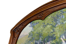 Загрузить изображение в средство просмотра галереи, Important Miroir Trumeau en Noyer Sculpté, Art Nouveau, France, Circa 1900