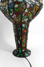 Загрузить изображение в средство просмотра галереи, Belle lampe champignon en vitrail, style Tiffany, Art nouveau – XXᵉ siècle
