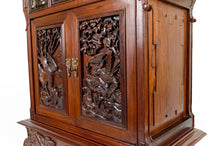 将图片加载到图库查看器,Important Cabinet Asiatique en bois sculpté, Vietnam ou Chine, Circa 1880