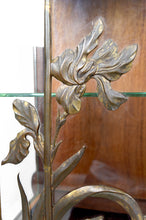 将图片加载到图库查看器,Vitrine Art Nouveau, Bronzes et Bois Sculpté sur un Thème Lacustre, France, vers 1900