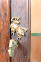 将图片加载到图库查看器,Vitrine Art Nouveau, Bronzes et Bois Sculpté sur un Thème Lacustre, France, vers 1900