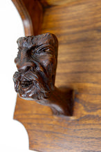 Загрузить изображение в средство просмотра галереи, Original Vestiaire Mural, Patères Sculptées sur un Thème Fantastique: Sorcières, Diable et Démons, Art Nouveau Gothique, Début XXe