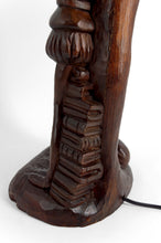 Загрузить изображение в средство просмотра галереи, Lampe sculpturale « Don Quichotte et Sancho Panza », Forêt-Noire, Allemagne, vers 1950