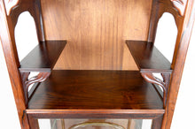 将图片加载到图库查看器,Vitrine Art Nouveau, Bronzes et Bois Sculpté sur un Thème Lacustre, France, vers 1900