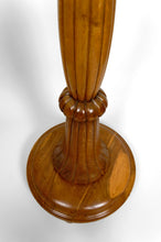 将图片加载到图库查看器,Important lampadaire Art Déco en chêne sculpté, France, vers 1920