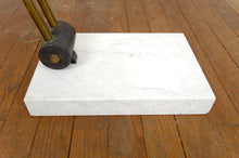 将图片加载到图库查看器,Important Lampadaire Arc Réglable, Socle en Marbre de Carrare, Italie, Circa 1970