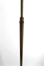 将图片加载到图库查看器,Lampadaire liseuse Art Déco en bronze et vitrail polychrome, Circa 1920