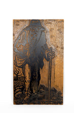 Загрузить изображение в средство просмотра галереи, Plaque / Matrice de Xylogravure, "Le Chemineau", France, 1978