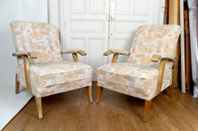 Lade das Bild in den Galerie-Viewer, Paire d'Importants Fauteuils Réglables, Design Français, Circa 1950