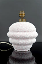 将图片加载到图库查看器,Lampe Boule en Céramique à émail Crispé, Art Deco, France, Circa 1930