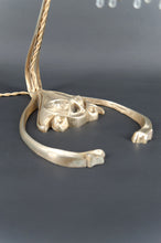 将图片加载到图库查看器,Lampe en Bronze et Pendeloques par Hector Guimard, France, Art Nouveau, Circa 1910