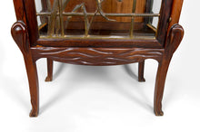 将图片加载到图库查看器,Vitrine Art Nouveau, Bronzes et Bois Sculpté sur un Thème Lacustre, France, vers 1900