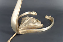 将图片加载到图库查看器,Lampe en Bronze et Pendeloques par Hector Guimard, France, Art Nouveau, Circa 1910