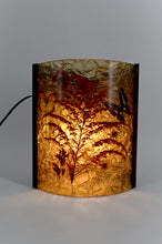 Загрузить изображение в средство просмотра галереи, Applique d'angle des potiers d'Accolay en cuivre patiné et résine fractale, France, Circa 1970