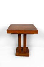 将图片加载到图库查看器,Guéridon en Chêne Massif, Art Déco Moderniste, France, Circa 1930