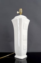 将图片加载到图库查看器,Lampe chinoiserie en céramique émaillée – France, vers 1950