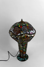 Загрузить изображение в средство просмотра галереи, Belle lampe champignon en vitrail, style Tiffany, Art nouveau – XXᵉ siècle