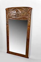 Загрузить изображение в средство просмотра галереи, Important Miroir par Emile André, "Le Coq Français Triomphant de L'Aigle Allemand" d'après JOB, Art Nouveau, 1916