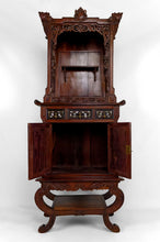 将图片加载到图库查看器,Important Cabinet Asiatique en bois sculpté, Vietnam ou Chine, Circa 1880