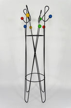 Загрузить изображение в средство просмотра галереи, Porte-manteau « Clé de sol », par Roger Féraud, circa 1950