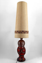 将图片加载到图库查看器,Importante lampe de parquet / lampadaire en Céramique, Chouette, par Walter Gerhards, Allemagne de l'Ouest, Circa 1960-1970