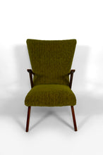 Загрузить изображение в средство просмотра галереи, Fauteuil bergère à oreilles – Design moderniste des années 1960