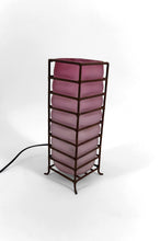 将图片加载到图库查看器,Lampe de Table Moderniste en Pâte de Verre et Fer Forgé, Circa 1950-1960