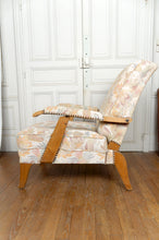 Lade das Bild in den Galerie-Viewer, Paire d'Importants Fauteuils Réglables, Design Français, Circa 1950