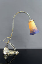 Cargar imagen en el visor de la galería, Lampe de bureau Art Nouveau / Art Déco – Muller Frères, France, vers 1910